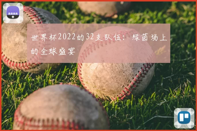 世界杯2022的32支队伍：绿茵场上的全球盛宴